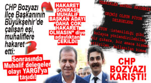 CHP BOZYAZI KARIŞTI: İLÇE BAŞKANININ BÜYÜKŞEHİR ÇALIŞANI OLAN EŞİ MUHALİF LİSTEYE HAKARET ETTİ! OLAY YARGI’YA TAŞINDI, MUHALİF BAŞKAN ADAYI, ADAYLIKTAN ÇEKİLDİ!