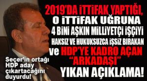 SAĞLAM DARBE! CHP’Lİ SEÇER İTTİFAK ORTAĞINI KAYBETTİ: “ADAY ÇIKARTACAĞIZ!”