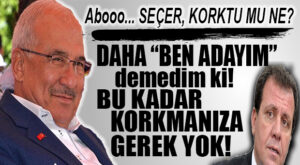 SEÇER’İ KOCAMAZ KORKUSU SARDI! SADECE BELEDİYEYİ ELEŞTİRDİ, DAHA “ADAYIM” BİLE DEMEDİ… SEÇER CEPHESİ YUSUF YUSUF OLDU!