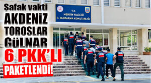JANDARMA’DAN PKK OPERASYONU 6 ZANLI GÖZALTINDA…