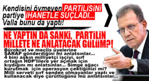 KENDİSİNİ ÖVMEYEN PARTİLİLERİNE CHP’Lİ SEÇER’DEN ŞOK SUÇLAMA!