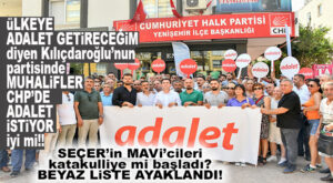 CHP MERSİN KARIŞTI: SEÇER’E MUHALİFLER AYAKLANDI!