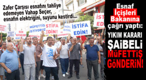 ZAFER ÇARŞISI ESNAFINA ŞOK: ELEKTRİK VE SULARI KESİLDİ! ESNAFLAR, İÇİŞLERİ BAKANINA ÇAĞRI YAPTI: “ACİL OLARAK MÜFETTİŞ GÖNDERİN!”