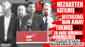 SANSASYONEL’İN HABERİ SONRASI GÜNÜN SİYASİ MANEVRASI GELDİ: CHP MEZİTLİ İLÇE BAŞKANI YILMAZ, İL BAŞKANI KORAL ÖMÜR’ÜN ADAYLIĞINA NEZAKETEN GİTMİŞ; KONGREDE DESTEKLEDİĞİ KİMSE YOKMUŞ!