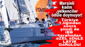 TÜRKİYE 1.LİĞİNDEN SONRA DENİZANALARI KADIN YELKEN TAKIMINA BİR ÖDÜL DAHA!