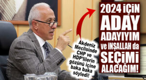 AK PARTİLİ GÜLTAK: “MART SEÇİMLERİ İÇİN AKDENİZ BELEDİYE BAŞKAN ADAY ADAYIYIM!”