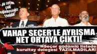 CHP MERSİN’DE ŞOK! 3 BELEDİYE BAŞKANI VAHAP SEÇER’DEN RESMEN ÇİZİK YEDİ…