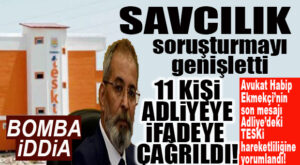 BOMBA GELİŞME… TARSUS TESKİ SORUŞTURMASI HIZLANDI: 11 KİŞİ İFADEYE ÇAĞRILDI!