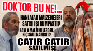HANİ ULAŞ’TAKİ DEPREMZEDE YARDIM MALZEMELERİ SATILMAMIŞTI… ÇATIR ÇATIR SATILMIŞ… İŞTE ŞOK DETAYLAR!