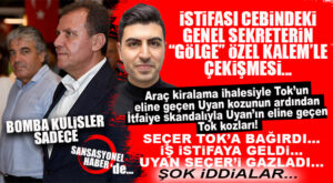 SİYASET BUNU KONUŞUYOR: İSTİFASI CEBİNDE BÜYÜKŞEHİR GENEL SEKRETERİ- VAHAP SEÇER-DOĞUKAN UYAN ÜÇLEMESİ… SEÇİM ÖNCESİ RESTLEŞME!