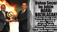 KAPAK HABER: SEÇER’İN YERİNE KADIN ADAY KOYMAK İSTEDİĞİ YENİŞEHİR’İN “ERKEK” BELEDİYE BAŞKANI, “YILIN EN ÇOK KADIN YÖNETİCİ İSTİHDAMI SAĞLAYAN BELEDİYE” ÖDÜLÜ ALDI!