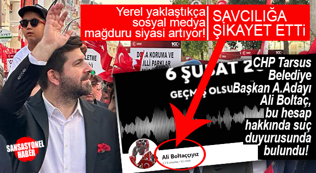YEREL YAKLAŞTIKÇA SOSYAL MEDYA MAĞDURU ARTIYOR… ALİ BOLTAÇ’TAN SUÇ DUYURUSU: “aliboltaççıyız” HESABINI SAVCILIĞA ŞİKAYET ETTİ!