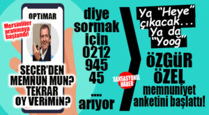 AHA BOMBA: CHP’Lİ SEÇER İÇİN GENEL MERKEZİN ANKETİ BAŞLADI… TELEFONLA “MEMNUN MUSUNUZ, ADAY OLSA OY VERİR MİSİNİZ?” DİYE SORARLAR!