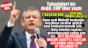 ÖZGÜR ÖZEL, KONGREDE KENDİSİNE MUHALİF BELEDİYE BAŞKANLARINDAN KİMİ KAST ETTİ? OF…OF… OFFF!