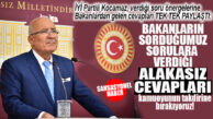 İYİ PARTİLİ KOCAMAZ’DAN BAKANLARA “CEVAP” TEPKİSİ: “MİLLETİN SORULARI YİNE YANITSIZ KALDI”