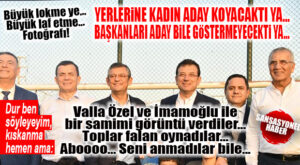VALLA BU TAM BOMBA… YERLERİNE KADIN ADAY KOYACAĞI ÖZYİĞİT VE TARHAN YENİ GENEL BAŞKANLA TOP BİLE OYNADI İYİ Mİ…
