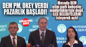HANGİ BÜYÜKŞEHİRDE DESTEK VERİLECEKSE KARŞILIĞINDA EN AZ 1 İLÇE! DEM’DEN CHP’YE YEŞİL IŞIK…