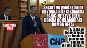 CHP’Lİ BAŞARIR’DAN BOMBA DETAY: “BİRİLERİNİN” ADINI BİLE ANMADI!
