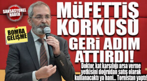 BELEDİYE ARSASINI KAT KARŞILIĞI VERME YETKİSİ ALAN CHP’Lİ BOZDOĞAN, ARSAYI DOĞRUDAN SATMAYA KALKTI YA… AHA O İŞTEN VAZGEÇTİ!