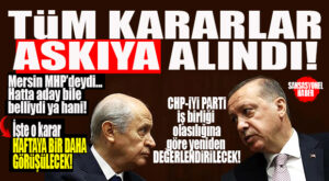 HADİ BUYURUN: CUMHUR, “CHP-İYİ PARTİ” İŞ BİRLİĞİ OLASILIĞINA GÖRE HAREKET EDECEK… SAĞLAM SON DAKİKA!