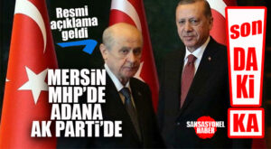SON DAKİKA… CUMHUR HEYET TOPLANTISI TAMAMLANDI: MERSİN RESMEN MHP’DE