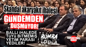 BÜYÜKŞEHİR’İN SKANDAL AKARYAKIT İHALESİ GÜNDEMDEN DÜŞMÜYOR: “BALLI İHALEDE TÜYÜ BİTMEMİŞ YETİMİN HAKKINI YEDİLER!”