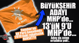 GÜNÜN ULUSALDA BİLE KONUŞULAN KULİSİ: “MERSİN’İN MHP’YE BIRAKILMASI MERSİN’DEKİ AK PARTİLİLERİ KÜSTÜRDÜ”