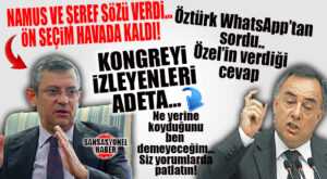 PARTİ MERSİN’DE DARMADUMAN, DEDİĞİNE BAK İYİ Mİ!: “BEN ÖN SEÇİMİ MİLLETVEKİLİ SEÇİMİ İÇİN DEDİM!”
