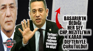 BU SEÇİM BAYAĞI RENKLİ GEÇECEK: BAŞARIR “ÖRGÜT ÖN SEÇİM İSTEMEDİ” DEDİ, MEZİTLİ İLÇENİN KARAR DEFTERLERİ ORTAYA SAÇILDI!