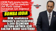 BOMBAYA GEL! KENDİ USULSÜZLÜKLERİNİ ÖRTMEK İÇİN GÜLTAK’I HEDEF GÖSTERMİŞLER: AKDENİZ’DE DEM PARTİ 5 BİN 500 SEÇMEN TAŞIMIŞ; HEM DE USULSÜZ!