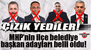 BOMBA GELİŞME… MHP’DE ÇİZİK YİYEN YİYENE… FAVORİLER VE GÖREVDEKİ BAZI BAŞKANLAR ADAY GÖSTERİLMEDİ!