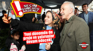 AKDENİZ’DE SEÇİM: AK PARTİLİ GÜLTAK, ESNAF VE MAHALLE ZİYARETLERİNE HIZ VERDİ