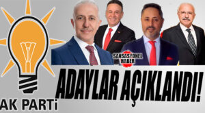 GÜLTAK, AKTAN, EKMEKÇİ, PEKER… AK PARTİ’NİN MERSİN İLÇE ADAYLARI TAMAM!