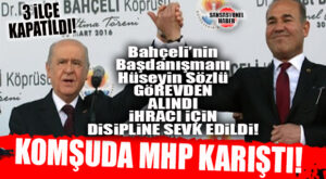 MHP’Lİ SÖZLÜ ADANA’NIN AK PARTİ’YE GİDİŞİNİ KALDIRAMADI MI? BAŞDANIŞMANLIK GÖREVİNDEN ALINDI, DİSİPLİNE SEVK EDİLDİ, 3 İLÇE KAPATILDI!