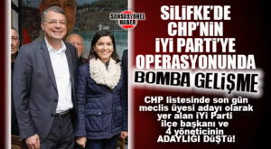 BOMBA GELİŞME… İYİ PARTİ’DEN CHP LİSTELERİNDE YER ALAN SİLİFKE İLÇE YÖNETİCİLERİNİN MECLİS ÜYELİĞİ ADAYLIKLARI DÜŞTÜ!