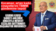 İYİ PARTİLİ KOCAMAZ, ARTAN KADIN CİNAYETLERİNİ TBMM GÜNDEMİNE TAŞIDI