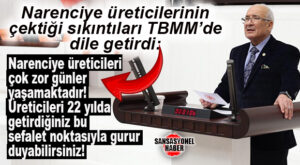 İYİ PARTİLİ KOCAMAZ: “ÜRETİCİLERİ 22 YILDA GETİRDİĞİNİZ BU SEFALET NOKTASIYLA GURUR DUYABİLİRSİNİZ”
