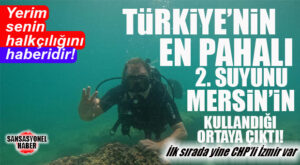 SU FATURASINDAN BAĞIRMAYAN YA BURJUVADIR YA DA DÜMDÜZ SEÇER’CİDİR, NET… CHP’Lİ SEÇER YÖNETİMİNDEKİ MERSİN’İN TÜRKİYE’DE EN PAHALI 2. SUYUNU KULLANDIĞI ORTAYA ÇIKTI!