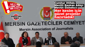 MEZİTLİ’DE SEÇİM… CUMHUR İTTİFAKI MEZİTLİ ADAYI EKMEKCİ: “YAŞANAN TÜM SORUNLARI ÇÖZMEK İÇİN ADAYIM”