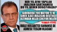 BOMBA İDDİA… ADRESE TESLİM İHALE REKABETÇİ GÖRÜNSE DE ADRESE TESLİM OLACAK!