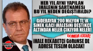 BOMBA İDDİA… ADRESE TESLİM İHALE REKABETÇİ GÖRÜNSE DE ADRESE TESLİM OLACAK!