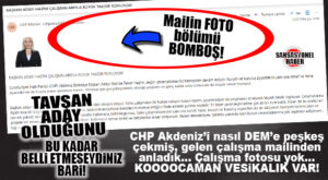 DEM’E CHP’NİN KOCA İLÇEYİ PEŞKEŞ ÇEKTİĞİ ANCA BÖYLE İFŞA EDİLİR! CHP’NİN “TAVŞAN ADAYINDAN” FOTOSUZ ÇALIŞMA HABERİ…