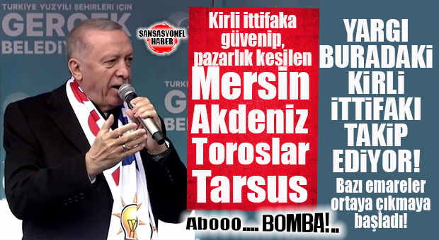 CUMHURBAŞKANI ERDOĞAN AÇIK AÇIK SÖYLEDİ: “KİRLİ PAZARLIKLARIN GERİSİNDEN HANGİ TAKTİKLER ÇIKACAK GÖRECEĞİZ. ŞU ANDA YARGI BUNLARI TAKİP EDİYOR”