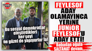 HALKÇI SOLCU VS. NE DENİRSE BUNU DA YAPTI: KENDİSİ ADAY OLAMAYAN HALUK BOZDOĞAN, OĞLUNU BAŞKAN ADAYI YAPTI!