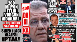 FLAŞ…FLAŞ…FLAŞ…BÜYÜKŞEHİR’İN SKANDALLARLA DOLU İHALESİ, YAPILAMADAN İPTAL EDİLDİ!