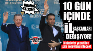 BOMBA GELİŞME… AK PARTİ 14 MAYIS’A KADAR İL BAŞKANLARINI YENİLİYOR!