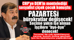 TOROSLAR’DA DEM’İN CHP’YE MONTELEDİĞİ BAŞKAN KONUŞTU: “PAZARTESİ BÜROKRATLARDA DEĞİŞİKLİK OLACAK, İŞE SON GİRENLER DEĞERLENDİRİLECEK!”