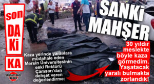 SON DAKİKA… KAZADA ÖLÜ SAYISININ ARTMASINDAN KORKULUYOR! YENİCE’DE GÖRÜNTÜLER FACİA…