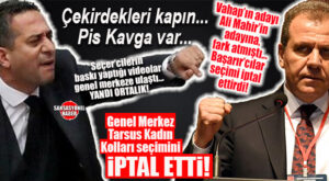 YANDI ORTALIK! CHP GENEL MERKEZİ TARSUS KADIN KOLLARI SEÇİMİNİ İPTAL ETTİ… BAŞARIR’CILAR-SEÇER’CİLER İYİCE BİRBİRİNE GİRDİ!