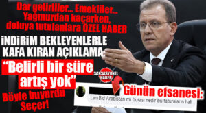 SU FATURASINI DÜŞÜRMEK YERİNE “BELLİ BİR SÜRE ARTIŞ GÖRMEYECEKSİNİZ” DEDİ İYİ Mİ!!! BÖYLE BUYURDU SEÇER!